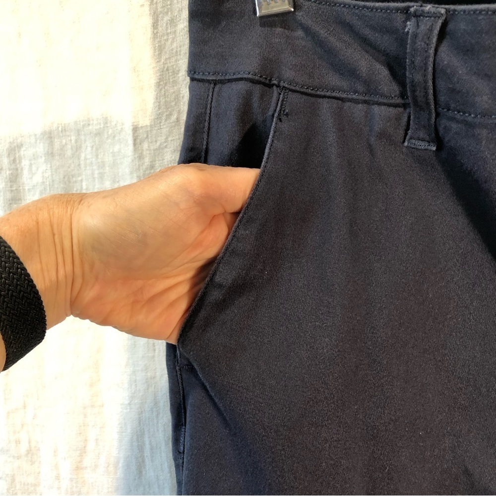 NWOT RSQ Mens New York slim straight chino pant in washed navy stretch 32x30 - Picture 5 of 8